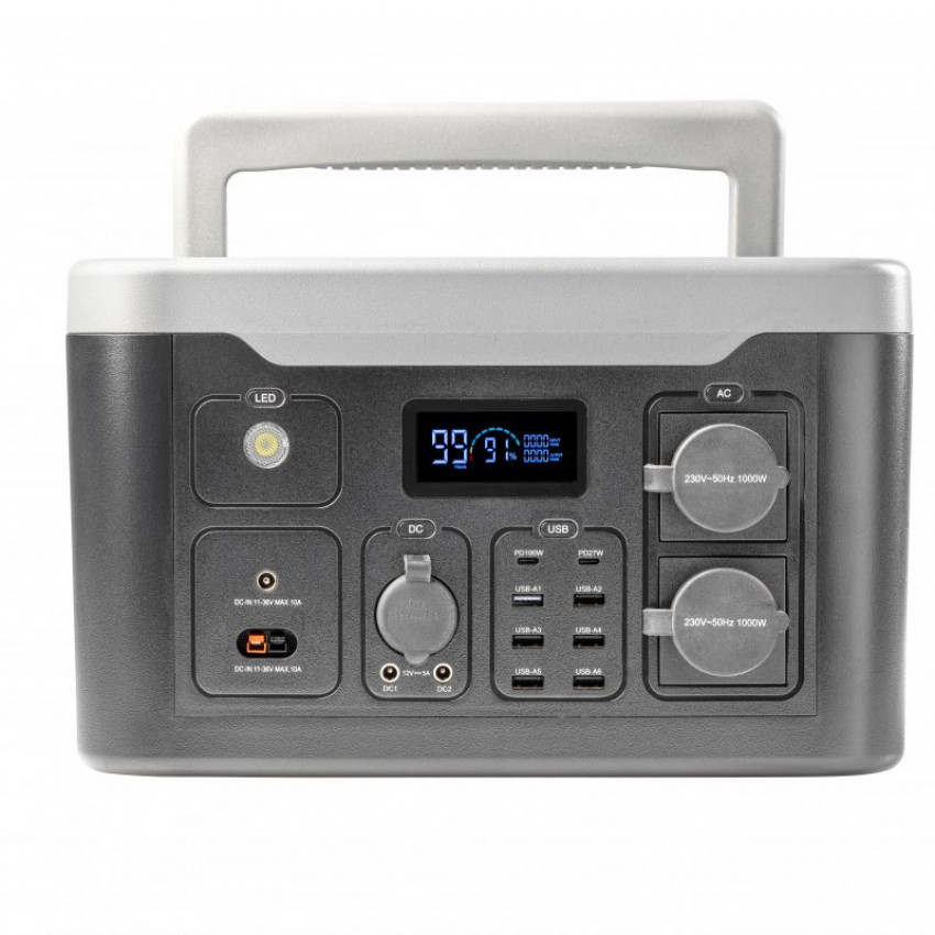 Зарядна станція 1800W HOEGERT 1 800 (HT2E219)-HT2E219