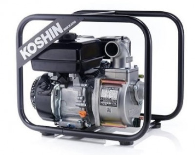 Мотопомпа Koshin для напівбрудної води STV-50X, 50x50мм, K180, 3,1 кВт/4,2 к.с. (3600 об./хв.), 31кг-[articul]