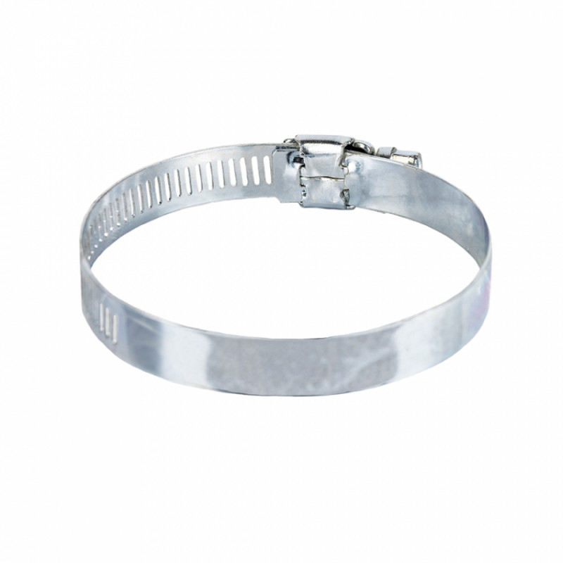 Хомут черв'ячний оцинкований 12,7 мм D50-76мм 10шт Grad (2511465)-2511465