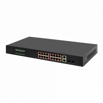Комутатор мережевий POE GV-022-D-16G+2PG+2SFP-[articul]