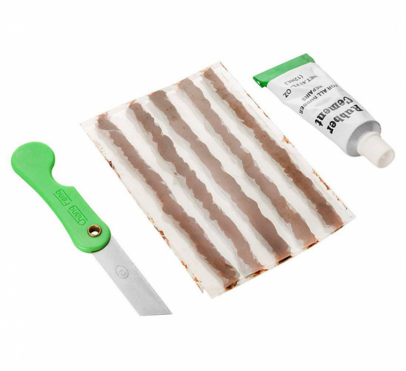 Набір для ремонту коліс (чорна сумка + CO₂)-02-02-45