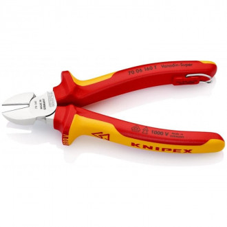 Кусачки бокові KNIPEX 70 06 160 T BK