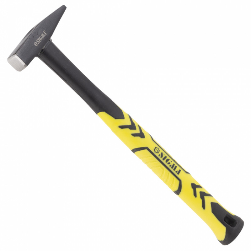 Молоток 100г слюсарна фібергласова ручка Sigma (4316011)-4316011