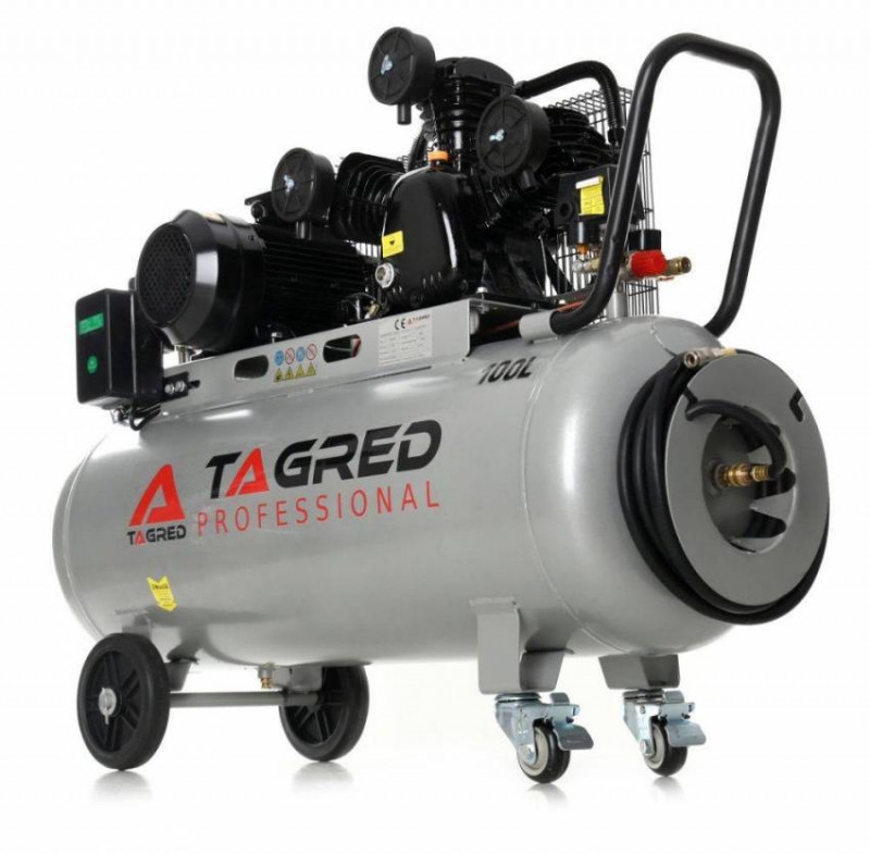 Компресор масляний трьохциліндровий TAGRED TA348B-TA348B