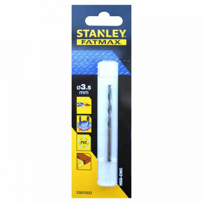 Свердло по металу STANLEY STA51033-STA51033