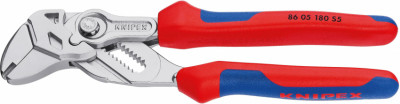 Клещи переставні для алюмінієвих хомутів Hi-Lok, KNIPEX 86 05 180 S5-[articul]