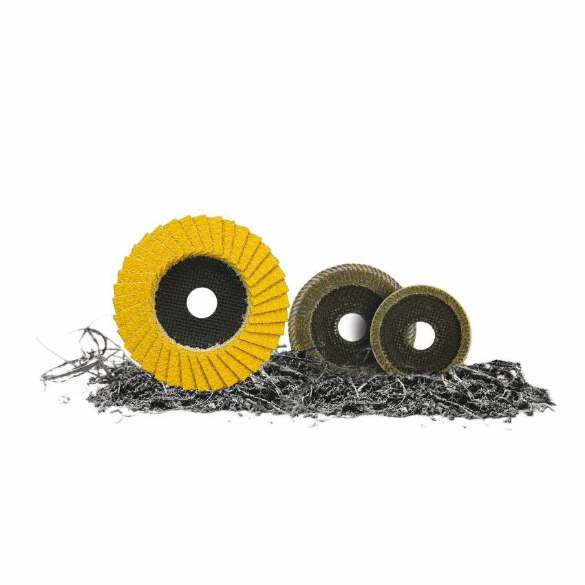 Диск пелюстковий CERAMIC MILWAUKEE SLC 50/125, зерно 40, Ø125мм-4932472231
