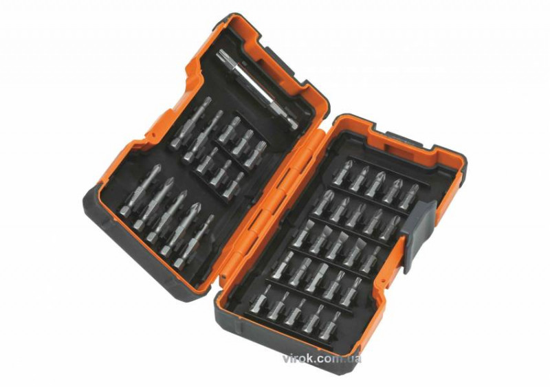 Набір викруткових насадок AEG Power: 1/4" з магнітним тримачем, 40 шт. в кейсі-CF40PC