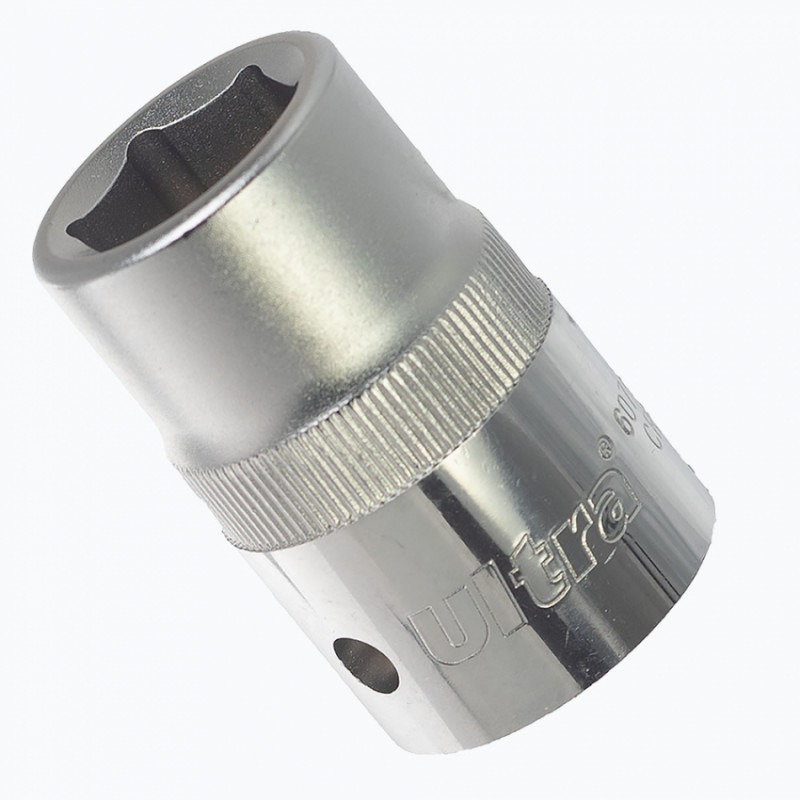 Насадка шестигранна 3/4" 19мм CrV ULTRA (6075192)-6075192
