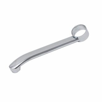 Вилив (гусак) 250мм для кухні прямий (SS) AQUATICA (XH-3240) (9793560)-[articul]