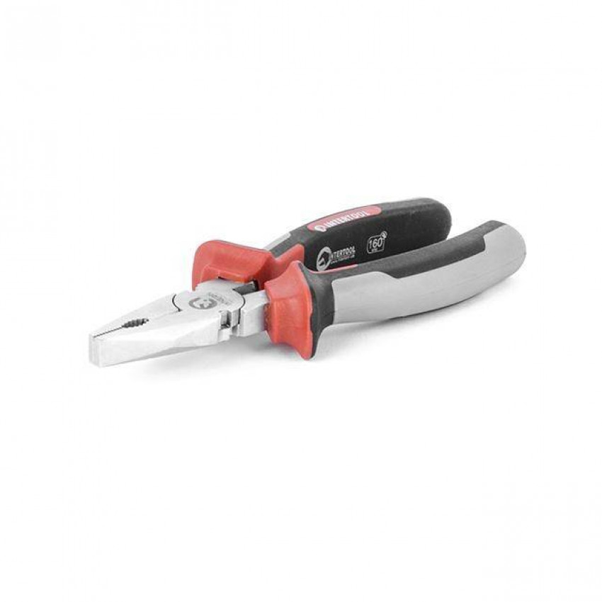 Плоскогубці CrV 160 мм із ізольованими рукоятками INTERTOOL NT-0211-NT-0211