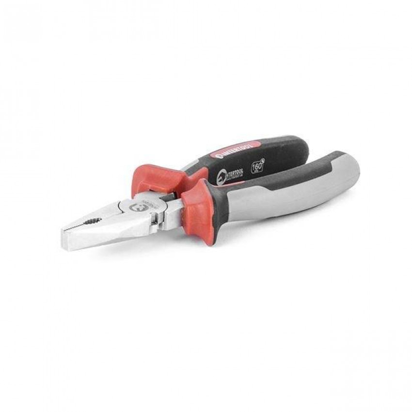 Плоскогубці CrV 160 мм із ізольованими рукоятками INTERTOOL NT-0211-NT-0211