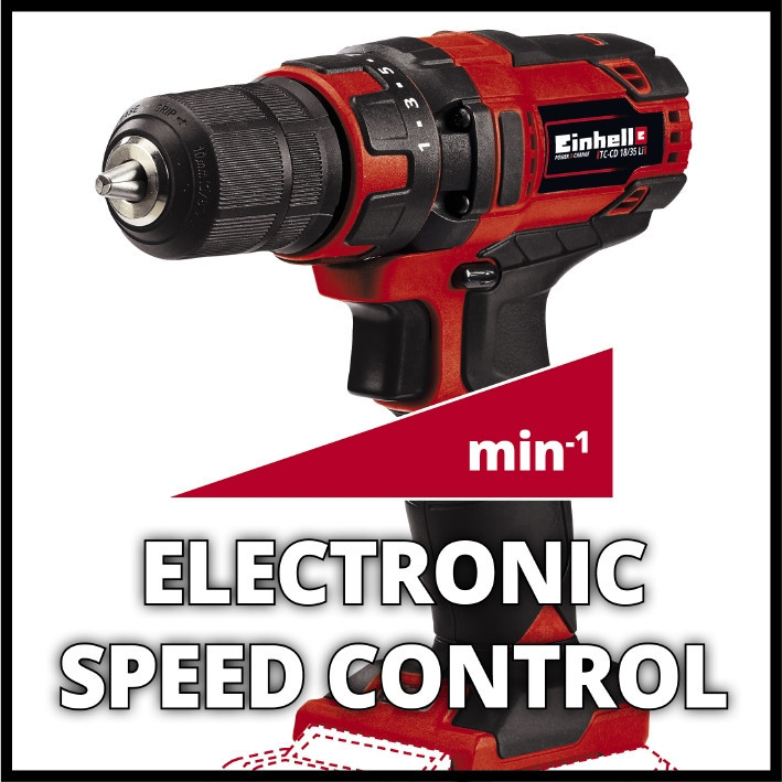 TC-CD 18/35 Li - соло, акумуляторна дриль-TC-CD 18/35 Li - Solo, Cordless 