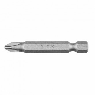 Накінечник викрутки PH2 / PZ2, 50 мм, 1/4&quot;, 10 шт.-[articul]