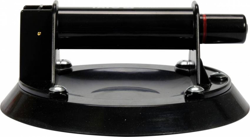 Присоска для монтажу скла одинарна YATO: чашка Ø= 204 мм, m= 58 кг-YT-37220