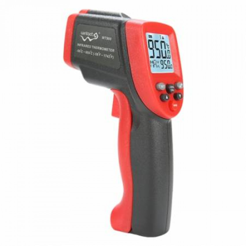 Безконтактний інфрачервоний термометр (пірометр) -50-950°C, 12:1, EMS=0,1-1 WINTACT WT900-WT900