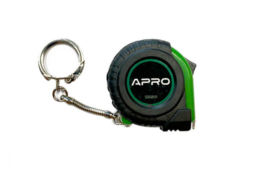 Рулетка брелок 1 м х 6 мм APRO-500201