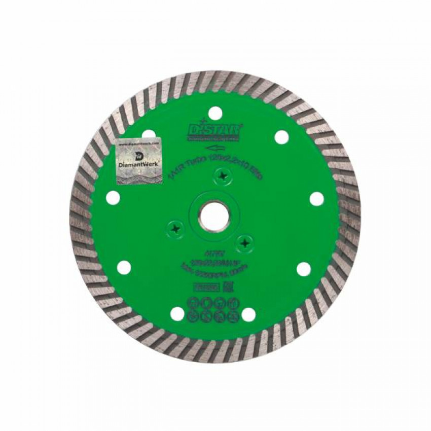 Круг алмазний вiдрiзний Turbo 125x2,2x10x22,23/M14F Elite-10179023011