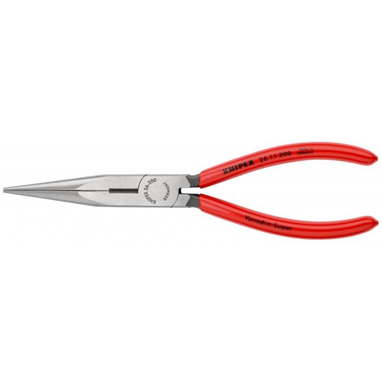 Плоскі круглогубці з ріжучими крайками KNIPEX 26 11 200-26 11 200
