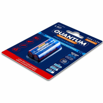 Акумулятор Ni-MH з низьким саморозрядом (LSD) Quantum 800mAh AAA, 2шт/уп blister