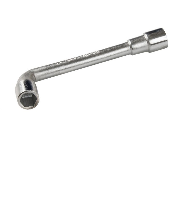 Ключ торцевий з отвором L-подібний MASTERTOOL 13 мм CRV 73-4013-73-4013