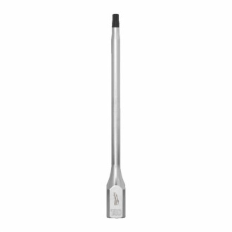 Головка торцева хромована 1/4'' MILWAUKEE подовжена з бітою Torx, T30-[articul]