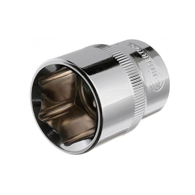 Головка шестигранна 1/4", 13×25 мм, Cr-V, STORM INTERTOOL ET-0443-ET-0443