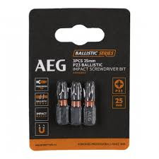 Біта ударна AEG AAK252PZ3,  PZ3, 25мм (3шт)-4932479172
