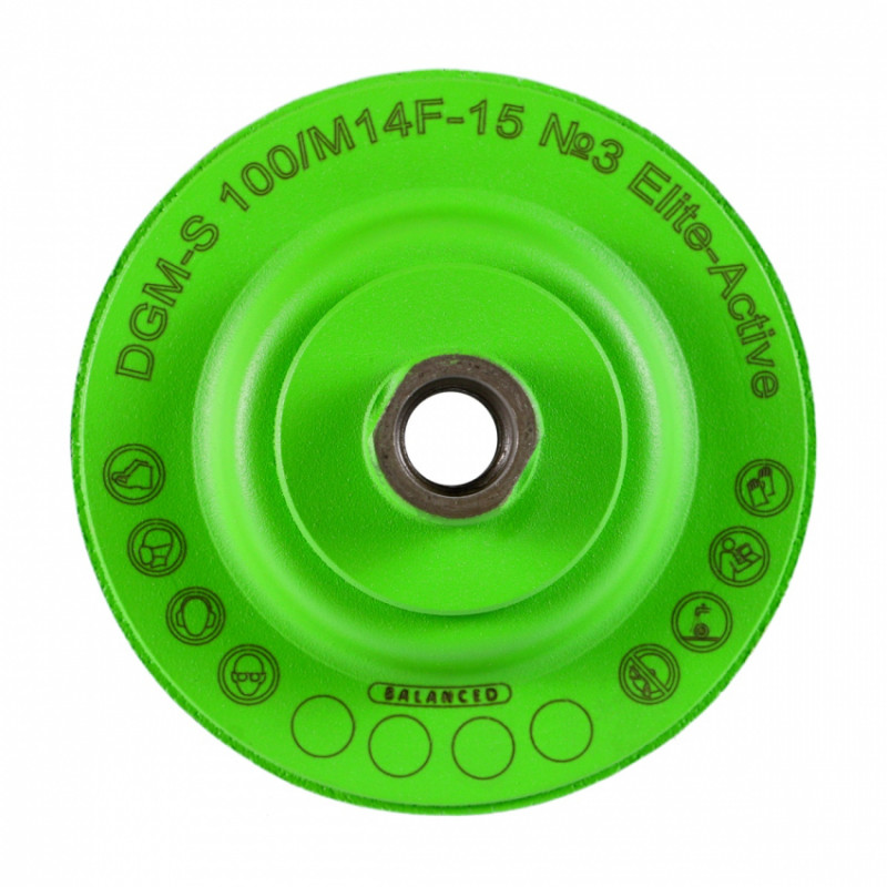 Фреза алмазна DGM-S 100/M14F-15 №3 Elite-Active-17417113005