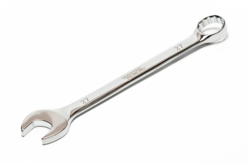 MasterTool Ключ ріжково-накидний 27 мм SS, Арт.: 71-1027-71-1027