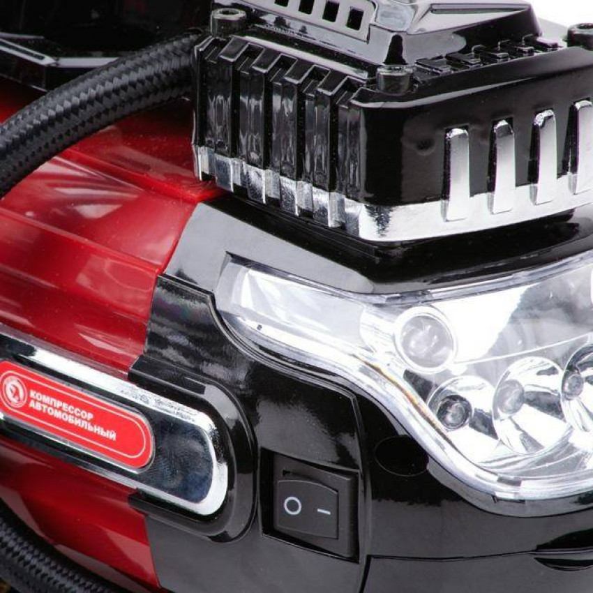 Компресор автомобільний 12 В, два циліндра 30 мм INTERTOOL AC-0003-AC-0003