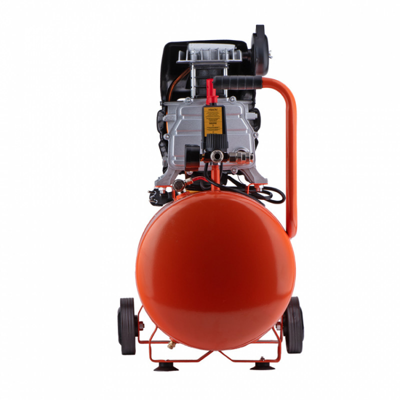 Компресор одноциліндровий 1.5кВт 198л/хв 8бар 50л (2 крана) GRAD (7043565)-7043565