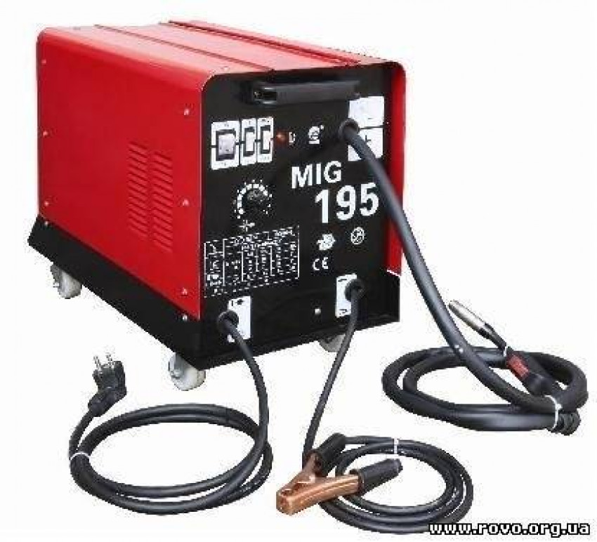 Зварювальний апарат напівавтомат FORTE 160 А 6500 Вт.-MAG175R