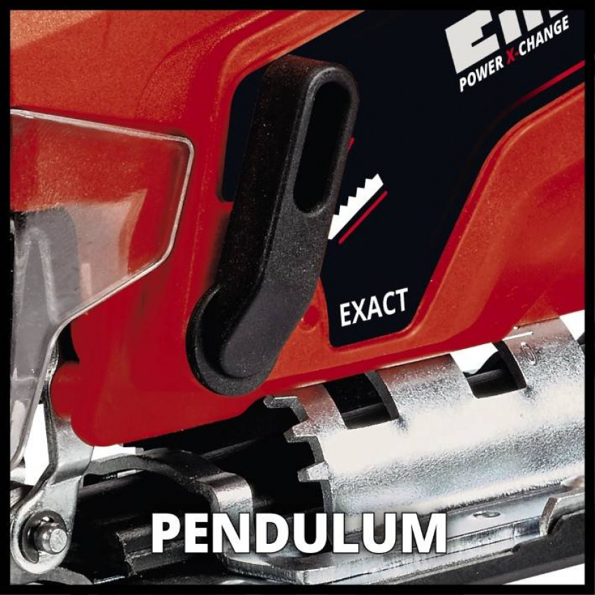 Акумуляторний лобзик Einhell TC-JS 18 Li Kit 2.0 Ah (4321209K)-