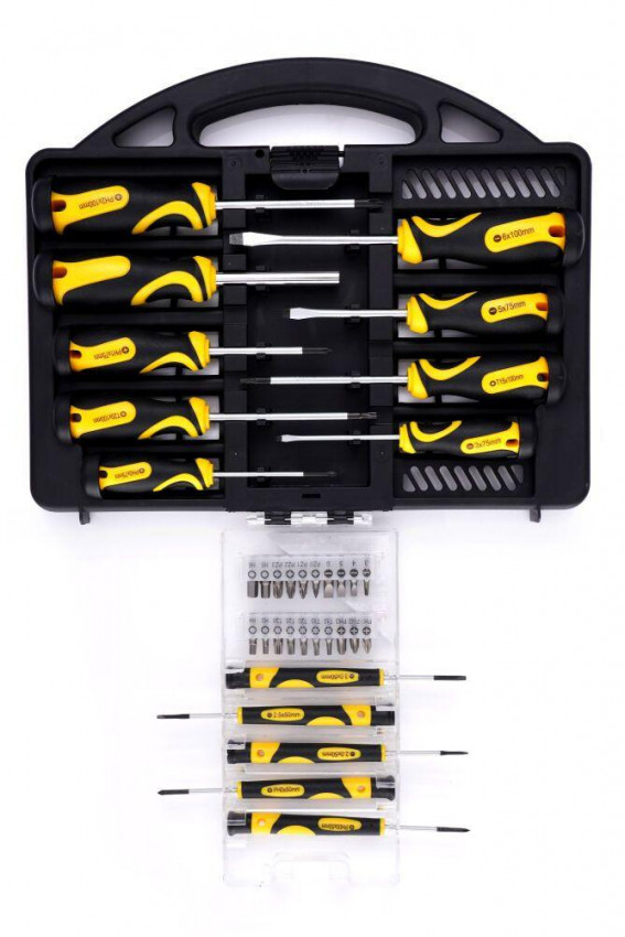 Набір викруток та бітів TAGRED TA1135, 34 шт-TA1135