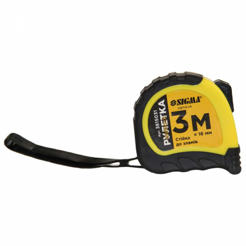 Рулетка shiftlock 3м * 16мм Sigma (3815031)-3815031