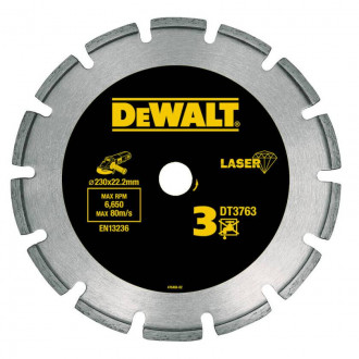 Диск алмазний 230мм DeWALT DT3763-[articul]