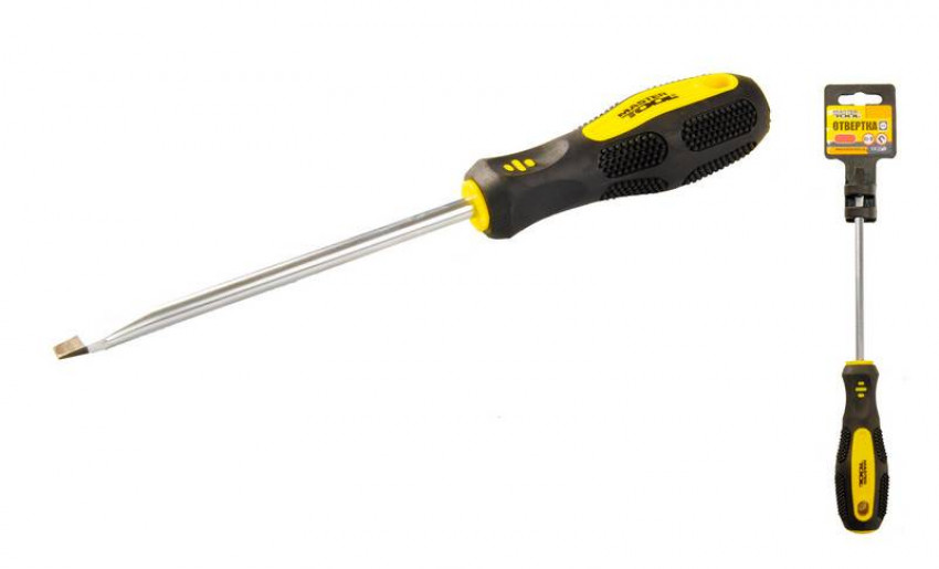 MasterTool Викрутка плоска SL8*150, Ст.: 48-5815-48-5815