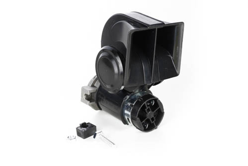 Сигнал пневматичний равлик12V 540Гц, 680Гц 115Дб чорний (1шт) WTE-HO-PN06