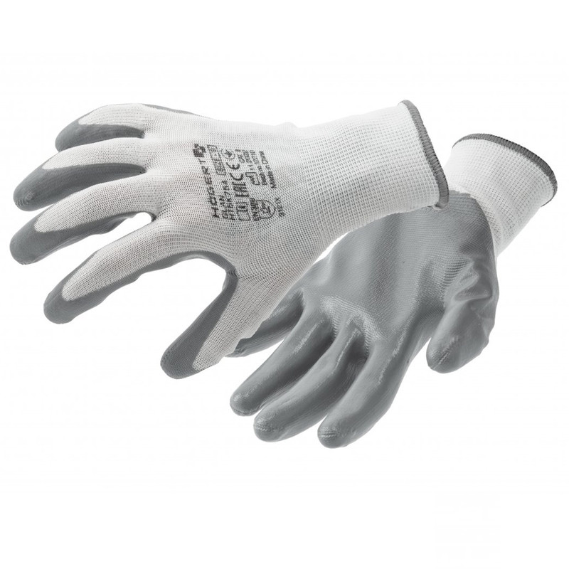 GLAN Захисні рукавички з нітриловим покриттям HOEGERT 8 (HT5K754-8)-HT5K754-8