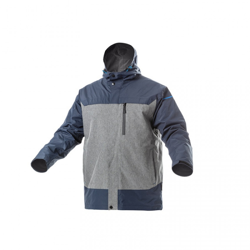 Куртка протидощова TANGER темно-синя/сірий HOEGERT 2XL HT5K248-2XL-HT5K248-2XL