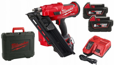 Пістолет цвяхозабивний акумуляторний безщітковий MILWAUKEE M18 FUEL FFNS-502C 4933478302-[articul]