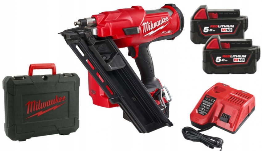 Пістолет цвяхозабивний акумуляторний безщітковий MILWAUKEE M18 FUEL FFNS-502C 4933478302-4933478302