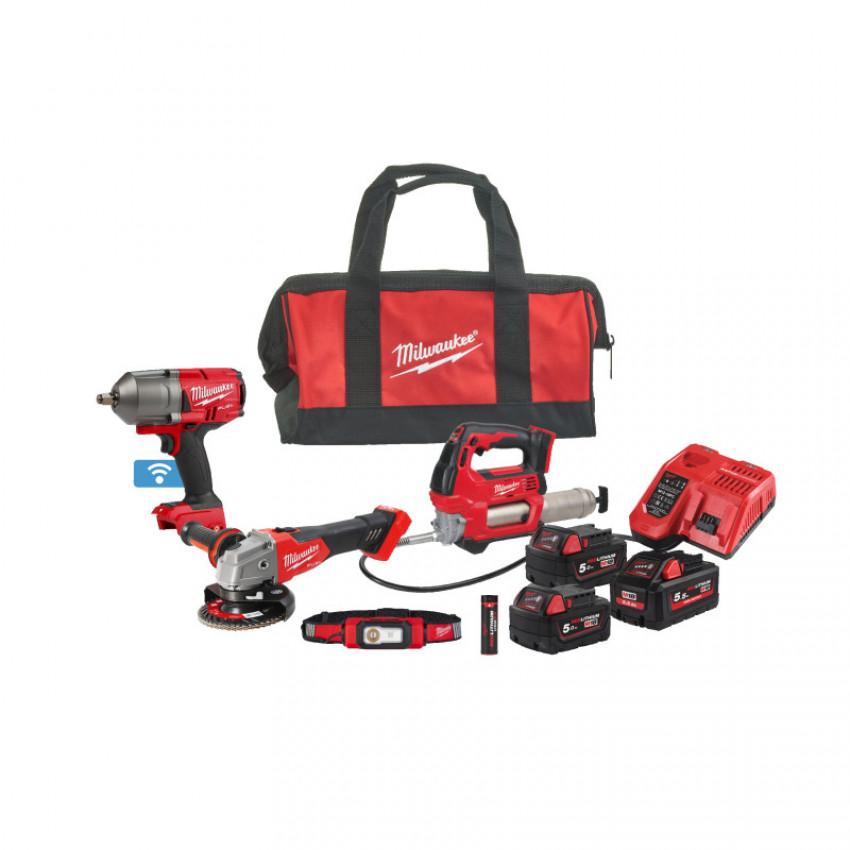 Набір акумуляторних інструментів Milwaukee M18 FPP5N-554BEU FUEL-4933492526