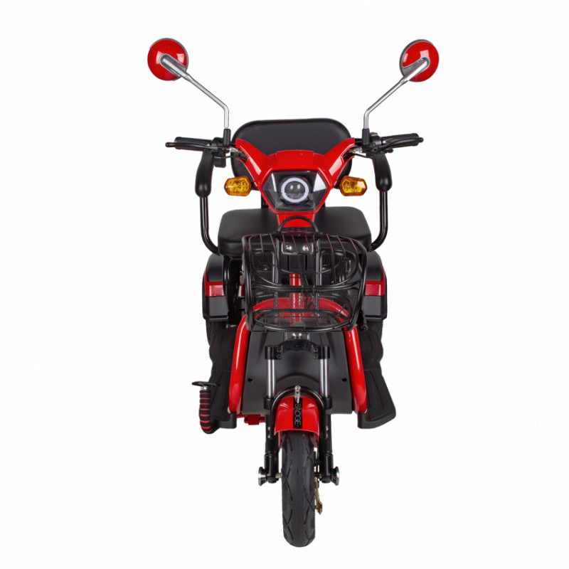 Електричний мопед AGAMI xk 650W/60V/20AH (DZM) (червоний)-