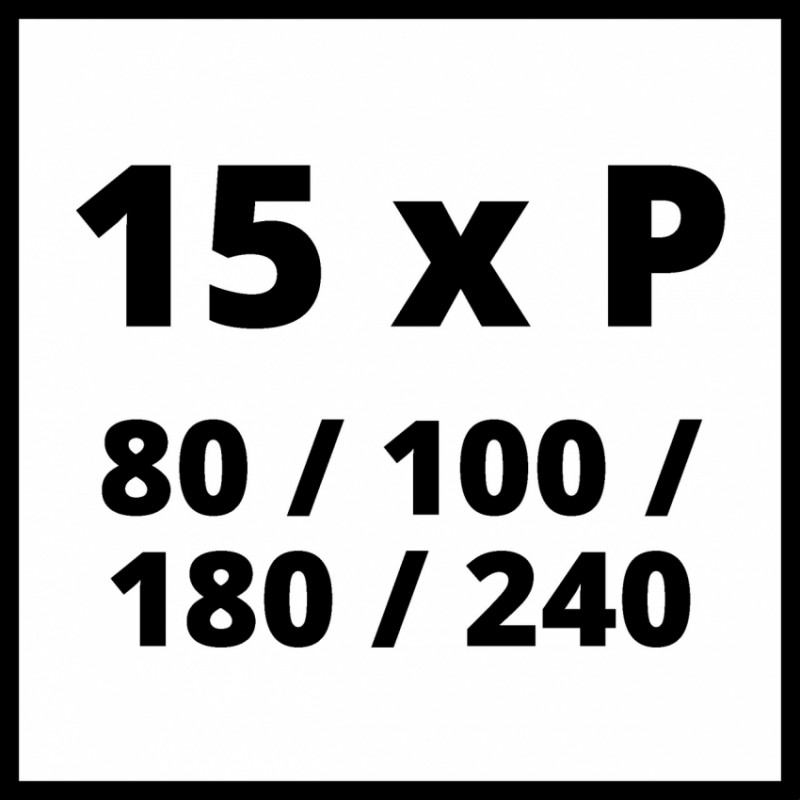 Набір шліфпаперу Einhell 50 мм, по дереву, 60 шт, для TC-PA 50 (4133130)-