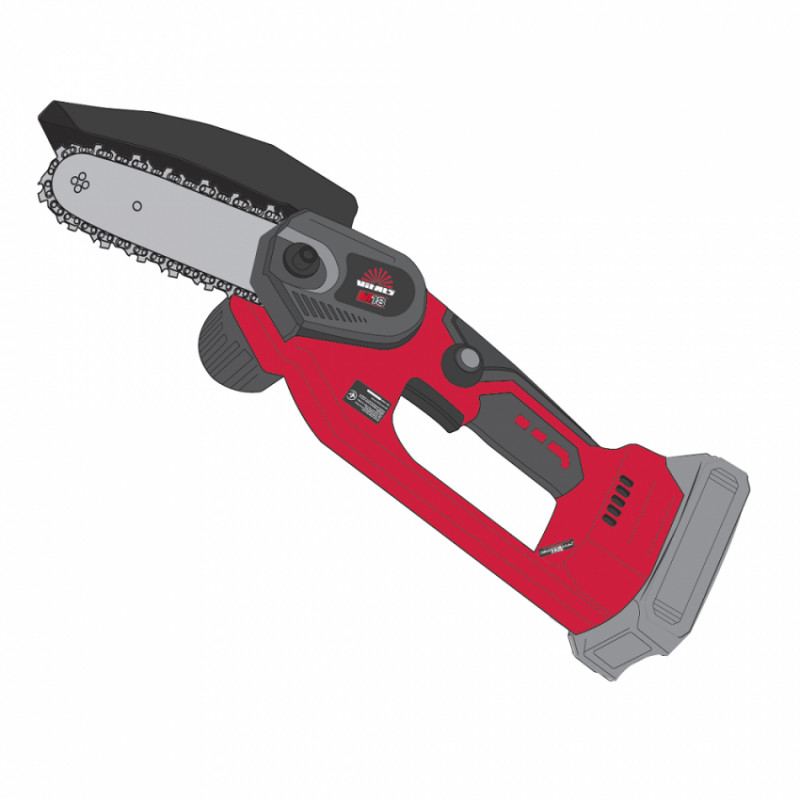 Пила ланцюгова акумуляторна Vitals AKZ 1810c-235290