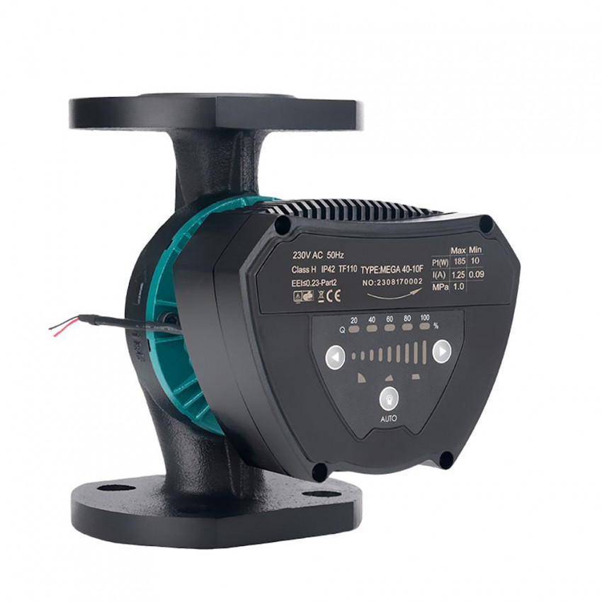 Насос циркуляційний енергозберігаючий фланц 6-90Вт Hmax 6м Qmax 125л/хв DN40 220мм + зворотний флан AQUATICA GPA40-6F/220 IV (774082)-774082