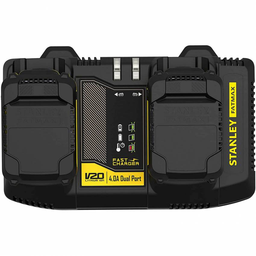 Зарядний пристрій на 2 акумулятори STANLEY FATMAX SFMCB24-SFMCB24
