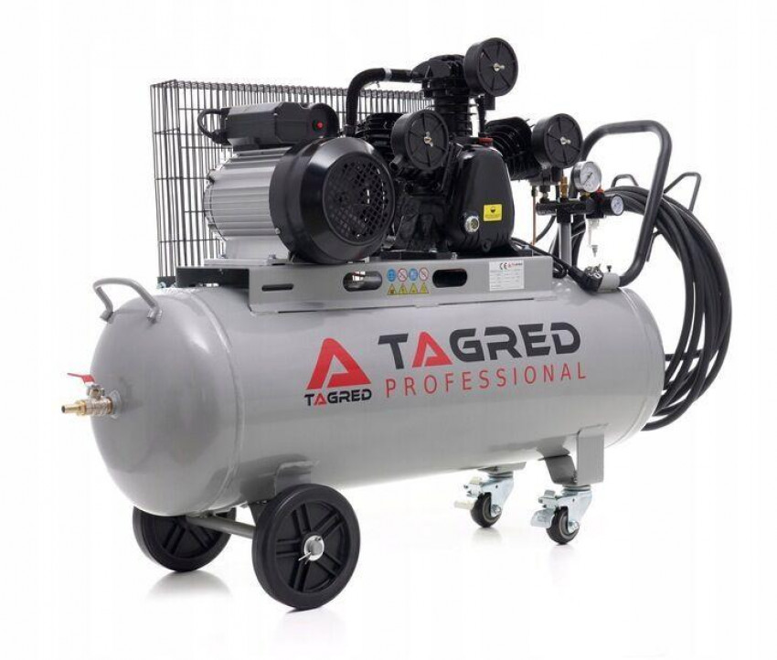 Компресор масляний трьохциліндровий TAGRED TA324B-TA324B